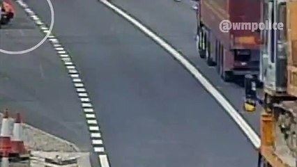 Man jailed after striking a RAC recovery driver on the M6.