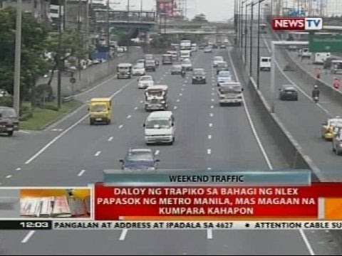 Daloy ng trapiko sa bahagi ng NLEX papasok ng Metro Manila, mas magaan na kumpara kahapon