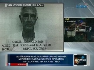 Australian na gumagamit umano ng mga menor de edad sa cybersex operation, arestado