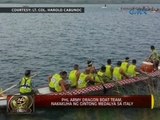 24 Oras: PHL army dragon boat team, nakakuha ng gintong medalya sa Italy
