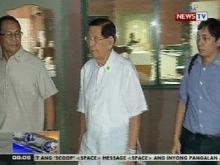 NTG: PGH at PNP General Hospital doctor, inirekomendang ma-hospital arrest si Enrile