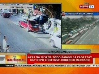 BT: Apat na suspek, todo-tanggi sa pagpatay kay QCPD Chief Insp. Roderick Medrano