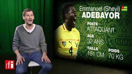 Emmanuel Sheyi Adebayor, meilleur buteur de l'histoire togolaise #CAN2017