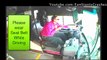 Bus Crashes Driver Without Seat Belt - Road Accidents