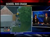 Bus Driver Falls Out Of Seat And Crashes Bus