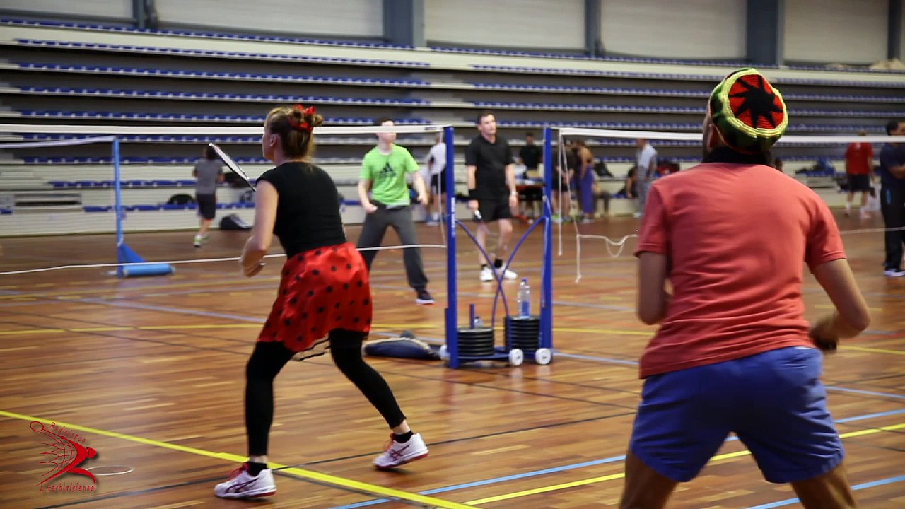 L'Herblaisienne - tournoi interne de badminton - 2016