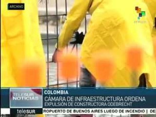 Expulsa organismo colombiano de sus filas a Odebrecht por corrupción