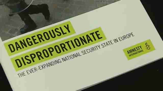 Amnistía Internacional ve medidas abusivas en la lucha contra el terrorismo en la UE