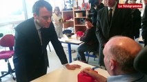 Kerpape. Macron en ardent défenseur du modèle mutualiste