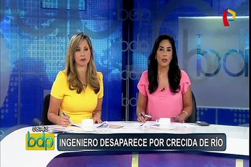 Familia pide apoyo para encontrar a ingeniero desaparecido tras crecida de río en Apurímac