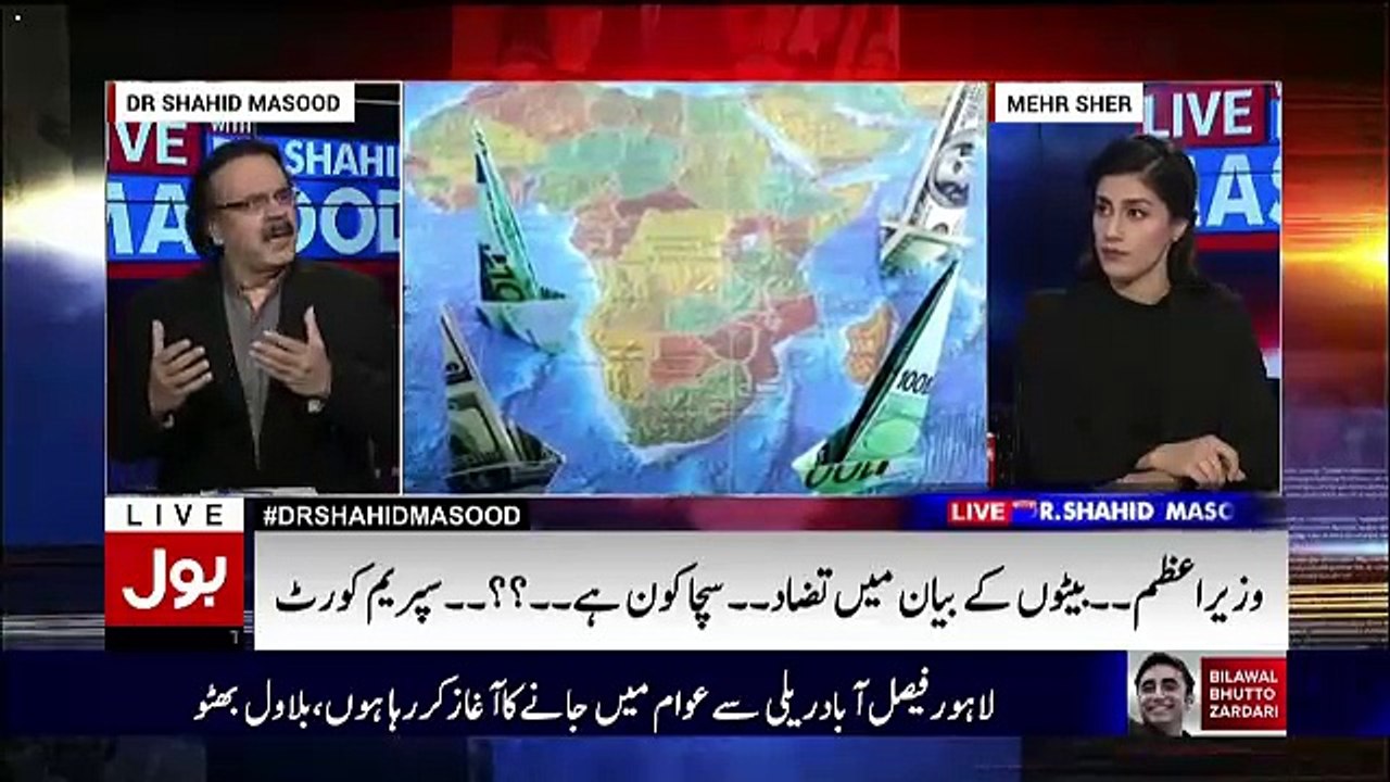 Shahid Masood Responds On Maryam Nawaz Assets Submitted In The Supreme court..