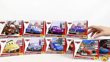 CARS FOR KIDS: Lightning Mcqueen Model Kit Zvezda, Car from Disney Pixar Cartoon Cars Toys