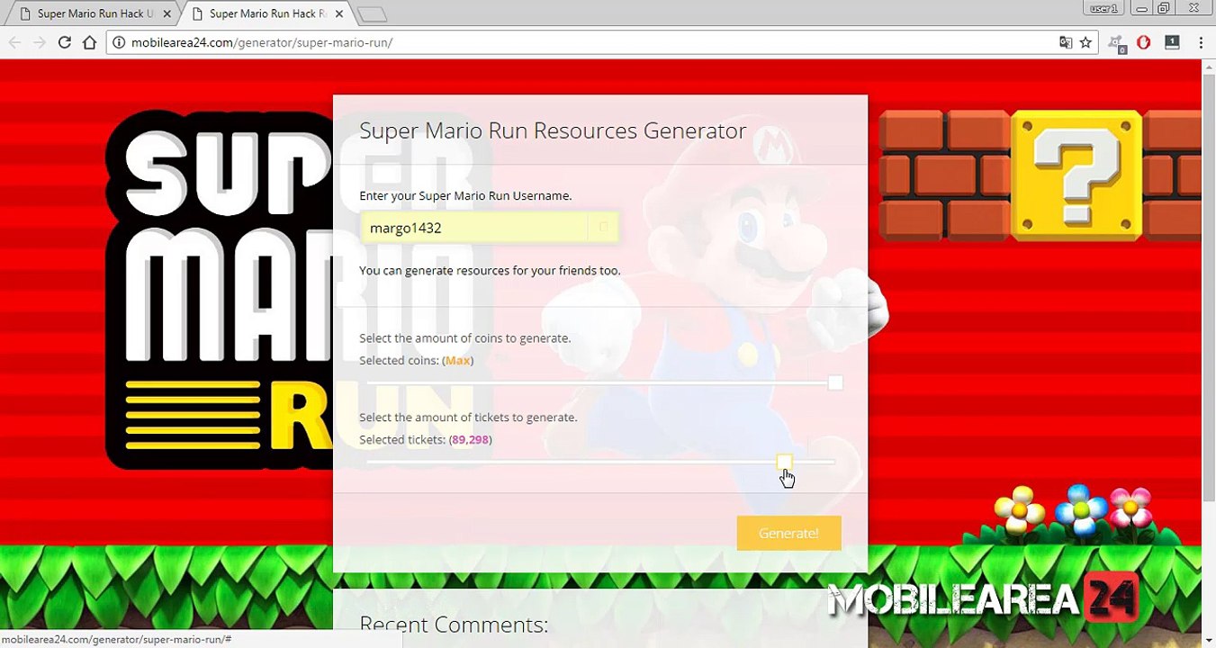 Super mario run hack Unlimited Coins And Tickets No jailbreak