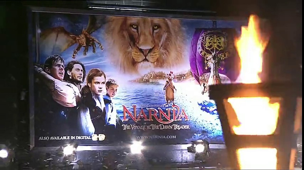 Репортаж с мировой премьеры Хроники Нарнии_ Покоритель Зари