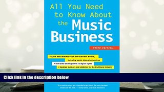 PDF [DOWNLOAD] All You Need to Know About the Music Business: Ninth Edition BOOK ONLINE