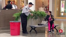 Cop Gets Stuck In Trash Can! - Just For Laughs Gags