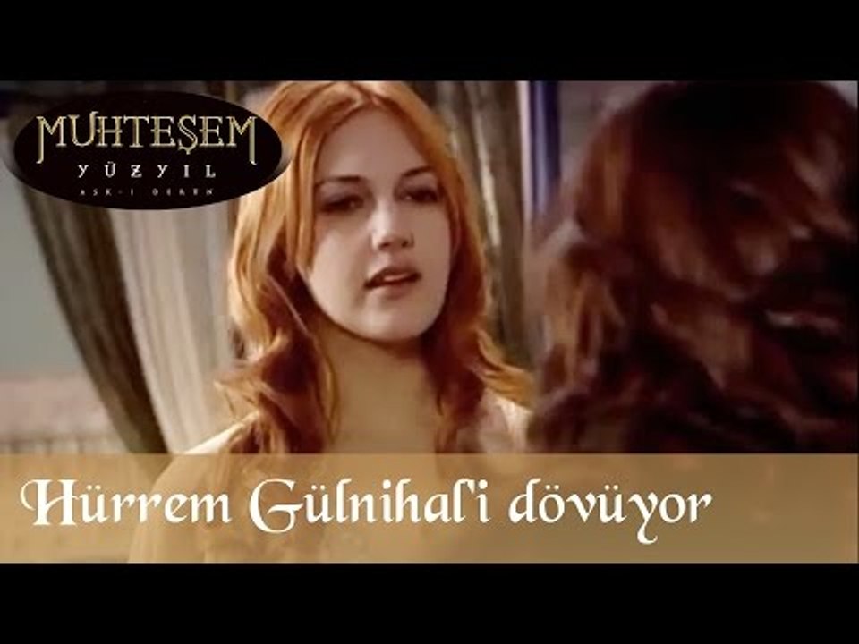 Hürrem Gülnihal 'i Dövüyor - Muhteşem Yüzyıl 8.Bölüm