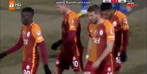 Lucas Podolski  Goal HD - Elazigspor 1-4 Galatasaray 17.01.2017