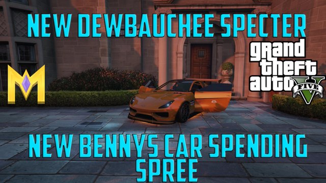 GTA 5 Online DLC - NEW DEWBAUCHEE SPECTER SPENDING SPREE & CUSTOMIZATION! (GTA 5 NEW DLC CARS)