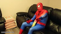 Spiderman vs Joker in Real Life! Superhero Fun Food Battle - Real Life Superheroes Movie Parody