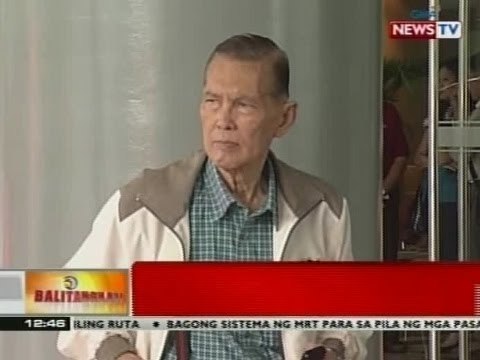 BT: Dating DOJ Sec. Raul Gonzales, pumanaw na sa edad na 83