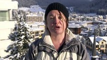 Brexit speech 'cuts Davos in two'