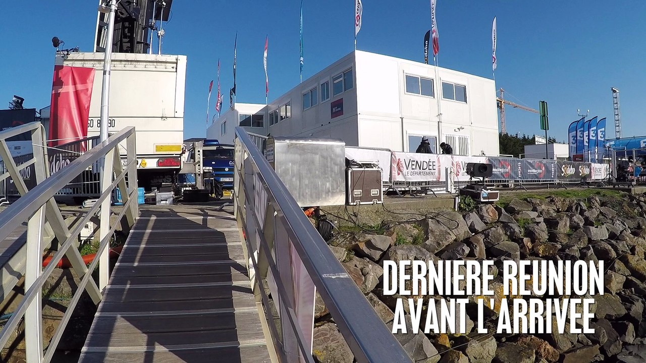 DERNIERE REUNION AVANT L'ARRIVEE - VENDEE GLOBE 2016/2017 - VOILE BANQUE POPULAIRE