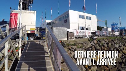 DERNIERE REUNION AVANT L'ARRIVEE - VENDEE GLOBE 2016/2017 - VOILE BANQUE POPULAIRE
