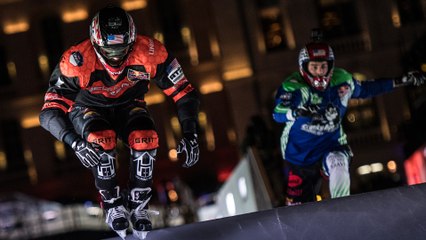 Tải video: Cameron Naasz Takes Season Opening Win in France | Red Bull Crashed Ice 2017