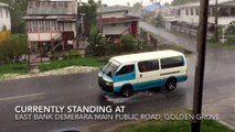 Heavy Downpour Rainy Day In Golden Grove- Republic Of Guyana (HD) (60FPS)