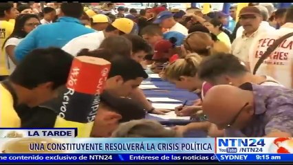 Proceso constituyente es la vía para refundar a Venezuela, según la Alianza Nacional Constituyente