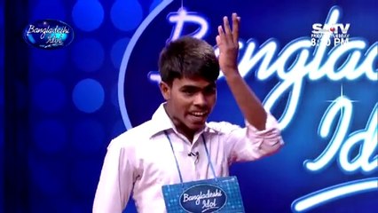 Comedy scene in bangladeshi idol.