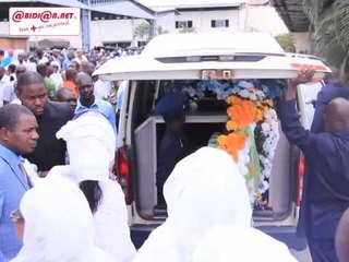 Levée de corps de Dieng Ousseynou, ex-président de la FIF et DG de la LONACI