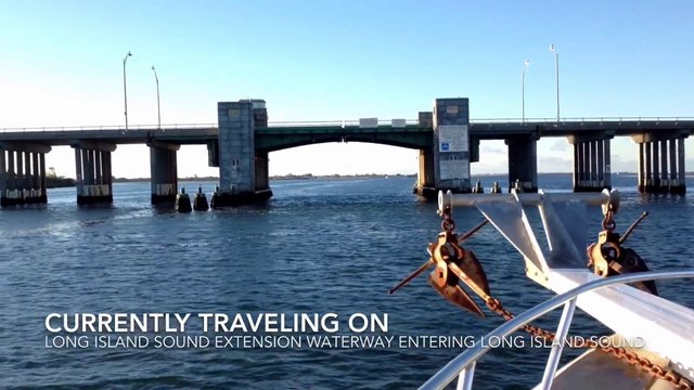 Traveling At Sea On The Long Island Sound- Suffolk County, Long Island, New York (HD)