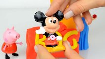 Frozen Play doh Peppa pig Kinder Surprise eggs Mickey mouse Disney Toys episodes Egg
