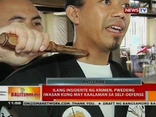 BT: Ilang insidente ng krimen, pwedeng iwasan kung may kaalaman sa self-defense
