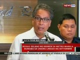 Sec. Roxas: Bilang ng krimen sa Metro Manila, bumaba sa unang linggo ng Setyembre