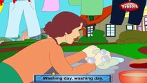Washing Day Karaoke with Lyrics | Nursery Rhymes Karaoke with Lyrics