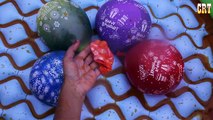 Colour Wet Balloons Family Nursery Rhymes | Colour Water Balloons For Children Collection