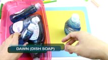 How To Make Dish Soap Slime! Giant Fluffy Slime without shaving cream, borax, baking soda, detergent[1]