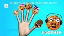 The Finger Family Chocolate Chips Cartoon Nursery Rhyme | Chocolate Chips Finger Family Kids Songs
