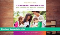 Read Online  Strategies for Teaching Students with Learning and Behavior Problems, Enhanced