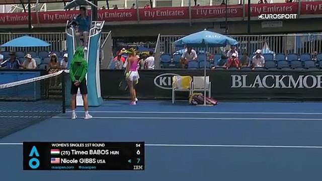 Avustralya Açık: Timea Babos - Nicole Gibbs (Özet)