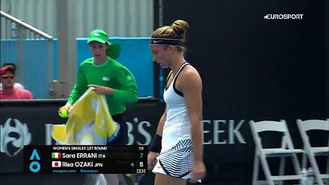 Avustralya Açık: Sara Errani - Risa Ozaki (Özet)