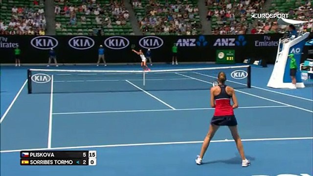 Avustralya Açık: Karolina Pliskova - Sara Sorribes Tormo (Özet)