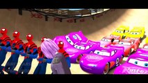 Nursery Rhymes Songs for Children with Action ! Spiderman Superheroes Cars Lightning McQueen =)