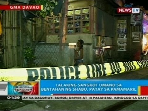 BP: Lalaking sangkot umano sa bentahan ng shabu, patay sa pamamaril