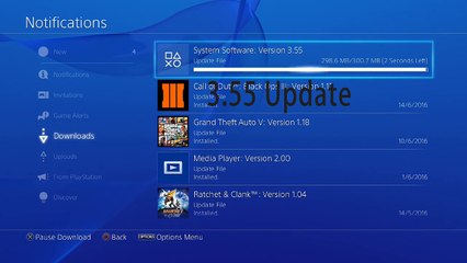 Ps4 3.55 Update [You can JailBreak Now]?