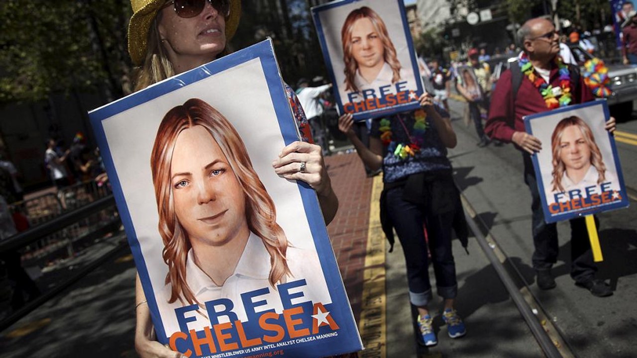 Obama setzt haftstrafe von chelsea manning herab