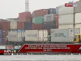 SONA: Paglilipat ng mga nakatenggang container van, inaasahang matatapos sa 2015
